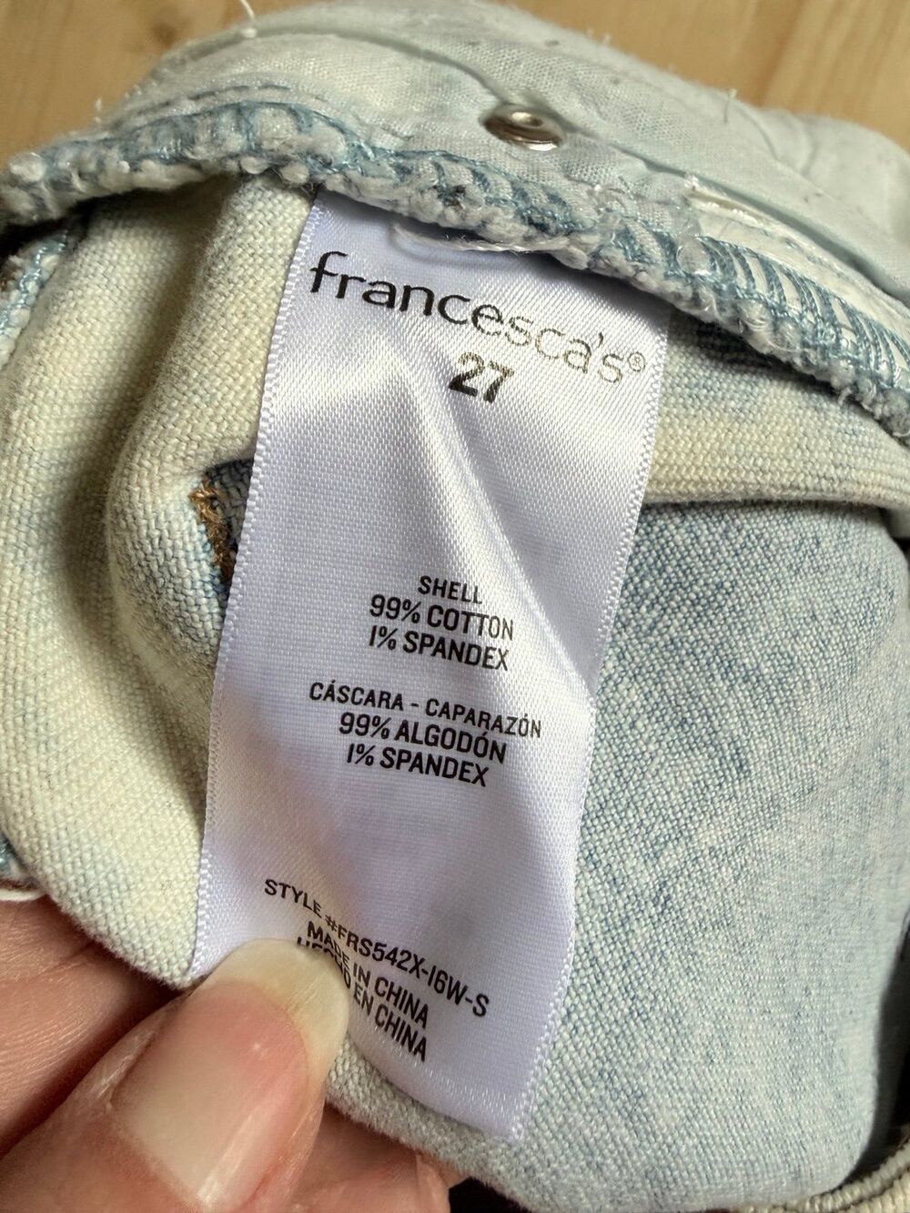Francesca’s Harper Jean shorts - Picture 8 of 9